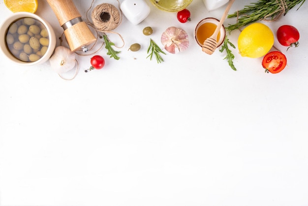 Разложенные ингредиенты